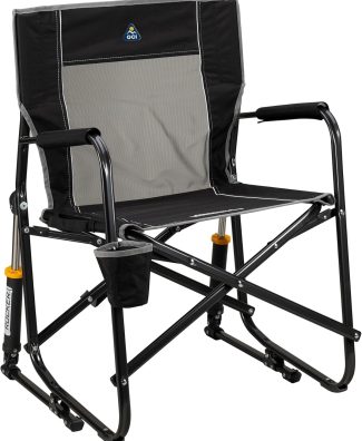 GCI Outdoor Freestyle Rocker Outdoor Rocking Chair with Beverage Holder