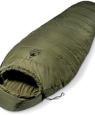 OneTigris Bushcrafter’s Sleeping Bags, Mummy Sleeping Bag for Camping Hiking Backpacking, Survival Gear