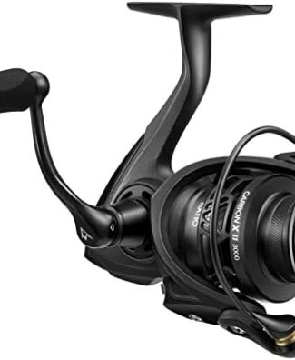 Piscifun Carbon X II Spinning Reels, Light to 5.5oz, Upgrade Carbon Frame Rotor, 22LBs Max Drag, 10+1 Shielded BB, 6.2:1/5.2:1, Smooth Powerful Freshwater Saltwater Spinning Fishing Reel